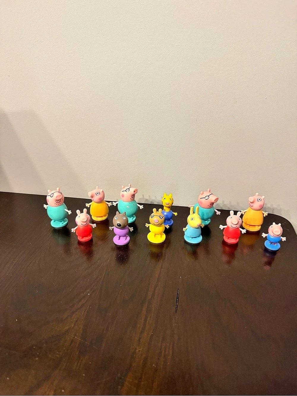 Character Options Peppa Pig Weebles Figure Lot - Cake toppers